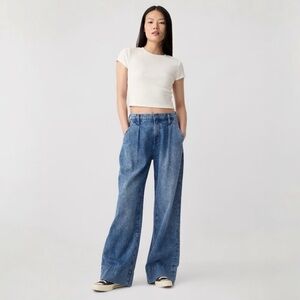 NWT GAP High Rise Wide Leg Denim